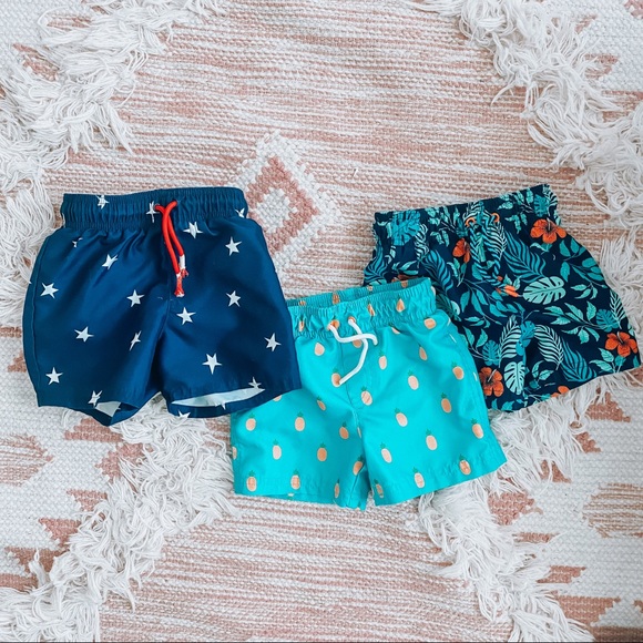 Cat & Jack Other - Toddler boys swim trunk (3 pack)